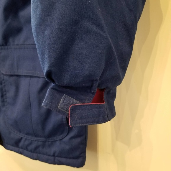 Haband For Her Ski Snow Parka Jacket Waterproof Pockets Zipper Blue Size 12/ 14 - Picture 12 of 16